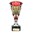 Personalised Cobra Darts Star Cup Award 210mm – Red and Silver with Free Engraving