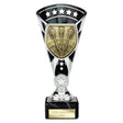 Personalised Cobra Darts Star Cup Award 210mm – Black and Silver with Free Engraving