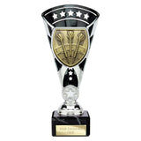 Personalised Cobra Darts Star Cup Award 210mm – Black and Silver with Free Engraving