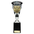 Personalised Cobra Darts Star Cup Award 255mm – Black and Silver with Free Engraving