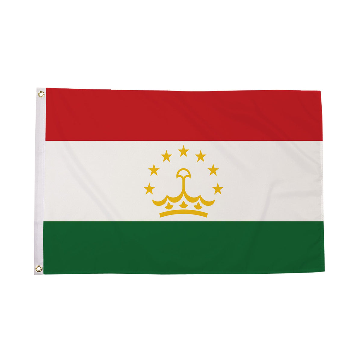 Flagmania Tajikistan 8ft x 5ft polyester flag