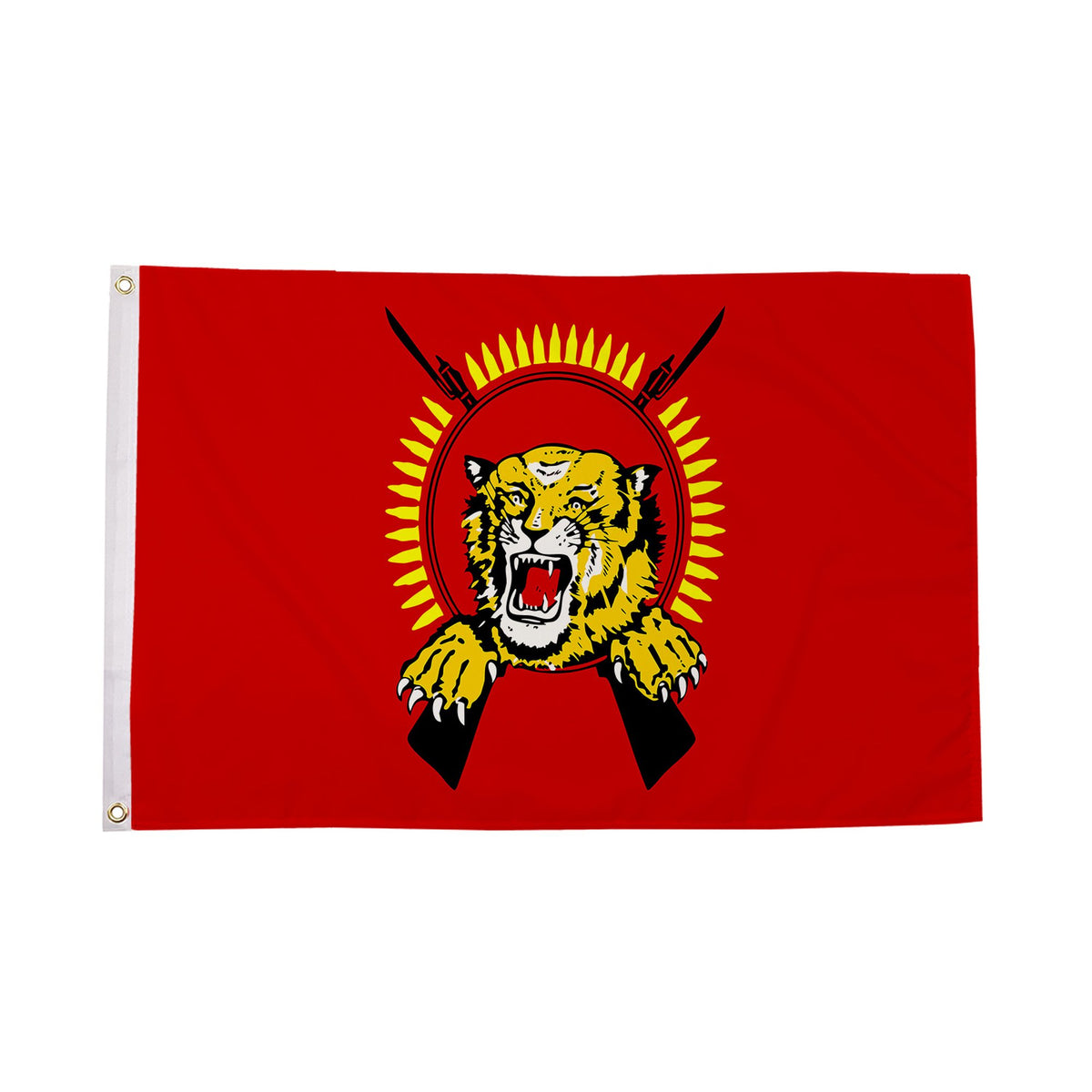 Flagmania Tamil Eelam Tiger 5ft x 3ft Polyester Flag