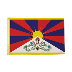 Flagmania Tibet 8ft x 5ft polyester flag