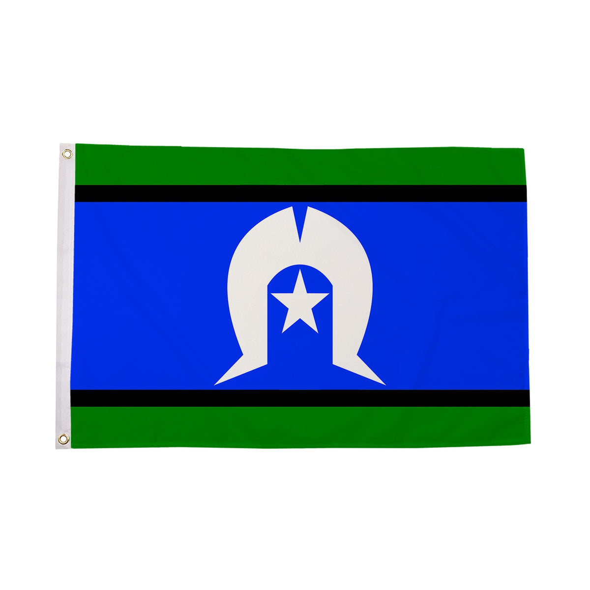 Flagmania Torres Strait Islands 5ft x 3ft Polyester Flag