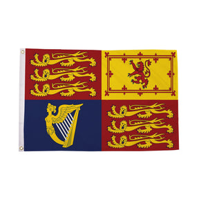 Flagmania UK Royal Standard 8ft x 5ft polyester flag