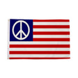 Flagmania USA Peace 5ft x 3ft Polyester Flag