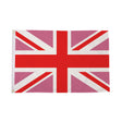 Flagmania Union Jack Pink 5ft x 3ft Polyester Flag