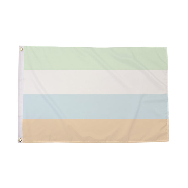 Flagmania Unlabelled Pride 5ft x 3ft Polyester Flag
