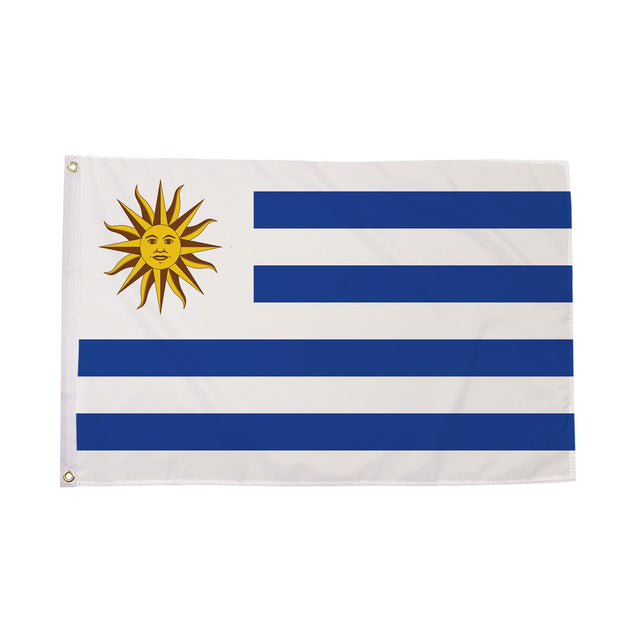 Flagmania Uruguay 8ft x 5ft polyester flag