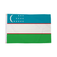 Flagmania Uzbekistan 8ft x 5ft polyester flag