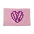 Flagmania VW Pink 5ft x 3ft Polyester Flag