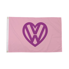 Flagmania VW Pink 5ft x 3ft Polyester Flag