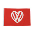 Flagmania VW Red 5ft x 3ft Polyester Flag