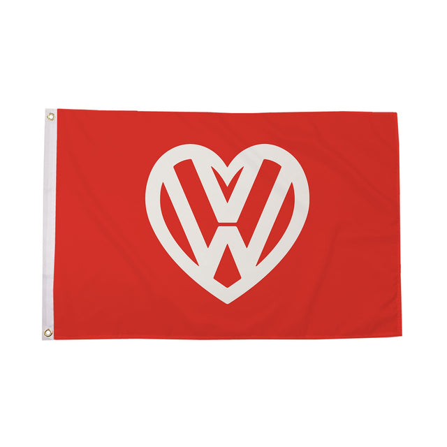 Flagmania VW Red 5ft x 3ft Polyester Flag