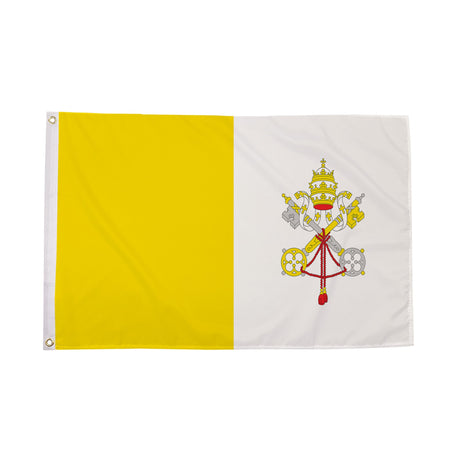 Flagmania Vatican City 8ft x 5ft polyester flag