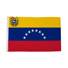 Flagmania Venezuela 8 stars 5ft x 3ft Polyester Flag