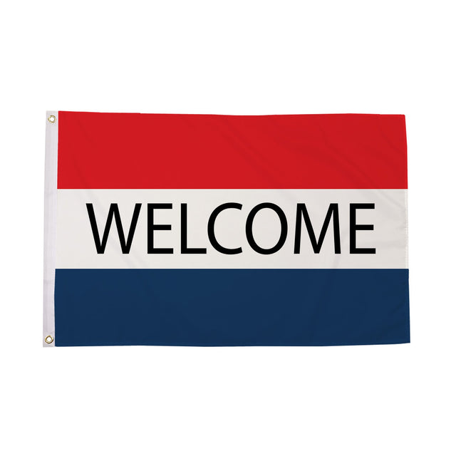 Flagmania Welcome 5ft x 3ft Polyester Flag
