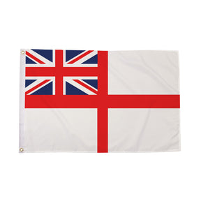 Flagmania White Ensign 5ft x 3ft Polyester Flag