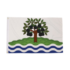 Flagmania Worcestershire (Old) 5ft x 3ft Polyester Flag