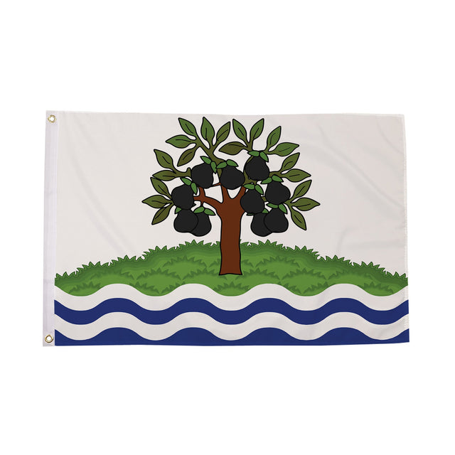 Flagmania Worcestershire (Old) 5ft x 3ft Polyester Flag