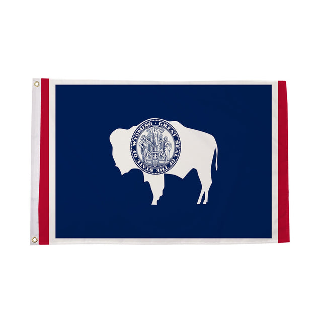 Flagmania Wyoming 5ft x 3ft Polyester Flag
