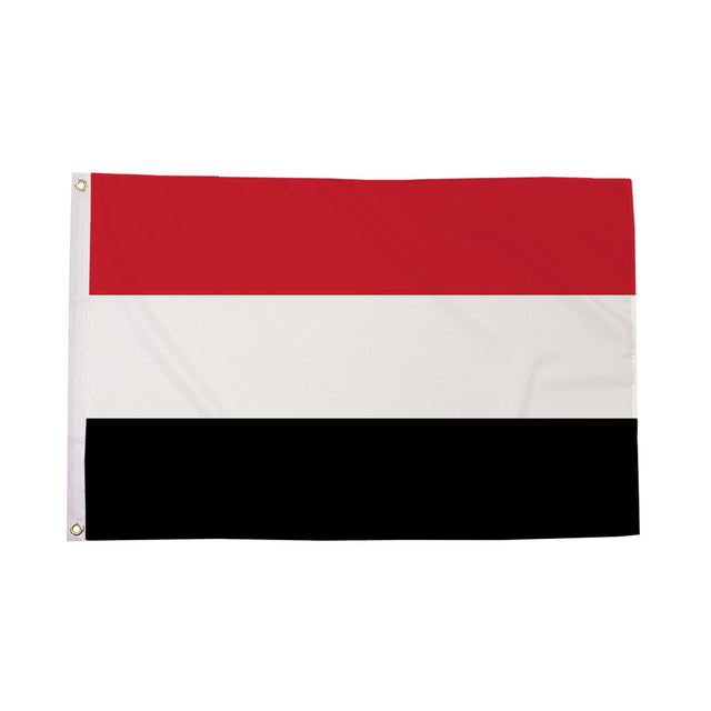 Flagmania Yemen 8ft x 5ft polyester flag