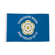 Flagmania Yorkshire Born And Proud Of It 8ft x 5ft polyester flag