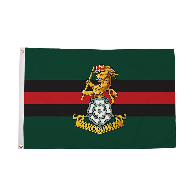 Flagmania Yorkshire Regiment 5ft x 3ft Polyester Flag