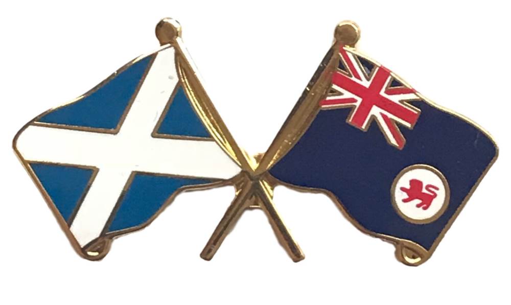 Scotland & Tasmania Friendship Hard Enamel Lapel Pin Badge (C) image 0