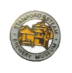 Stamford Steam Brewery Museum Quality Enamel Lapel Pin Badge image 0