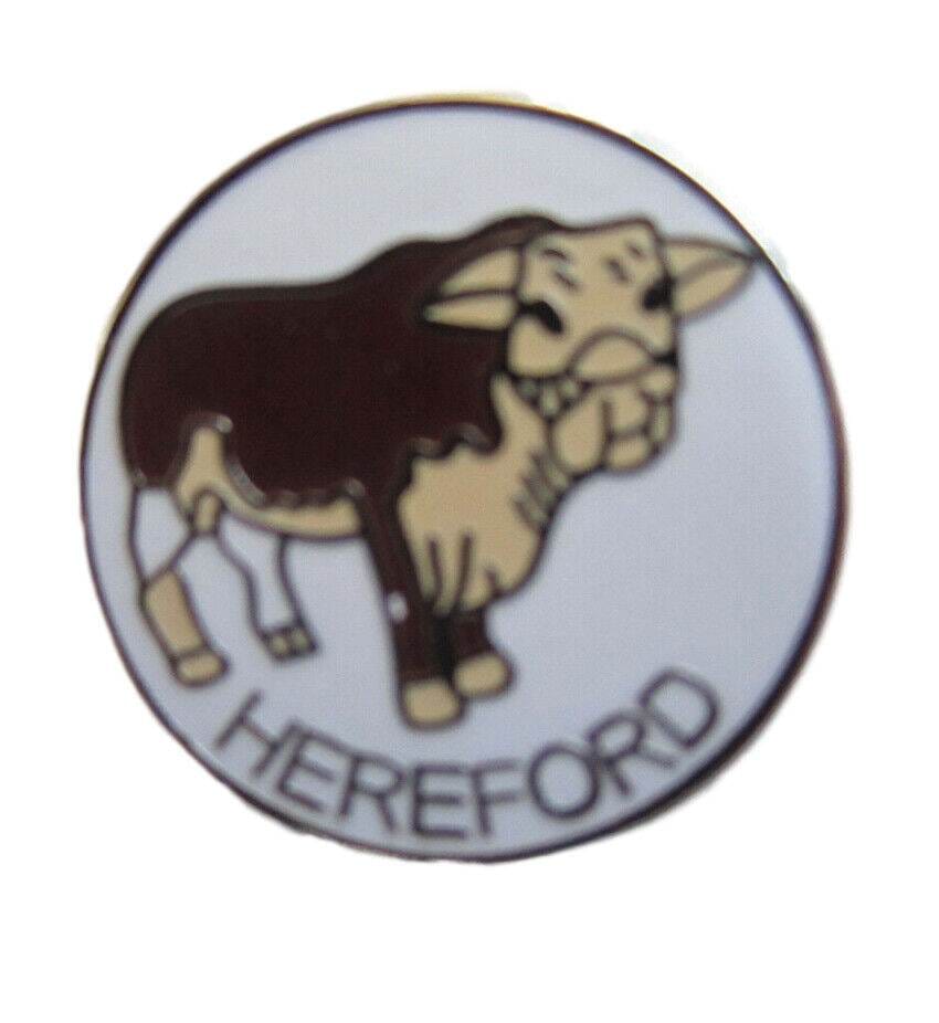 Hereford Quality Enamel Lapel Pin Badge image 0