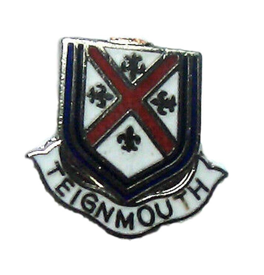 Teignmouth Quality Enamel Lapel Pin Badge image 0