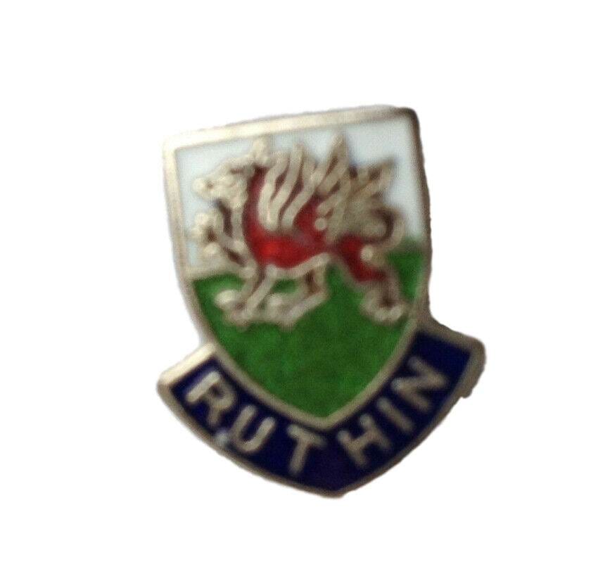 Ruthin Denbighshire Wales Quality Enamel Lapel Pin Badge (D2) image 0