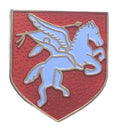 Airborne Pegasus Military Enamel Lapel Pin Badge image 0