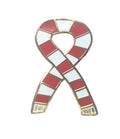 Liverpool Sports Scarf Red & White Quality Enamel Lapel Pin Badge image 0