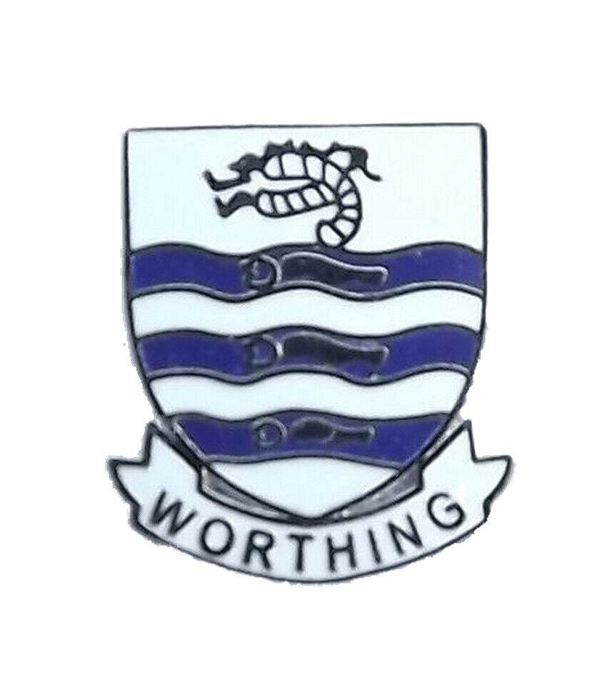 Worthing - Sussex - Quality Enamel Lapel Pin Badge image 0