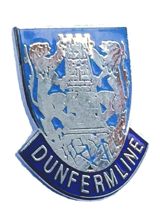 Dunfermline Crest Quality Enamel Lapel Pin Badge image 0