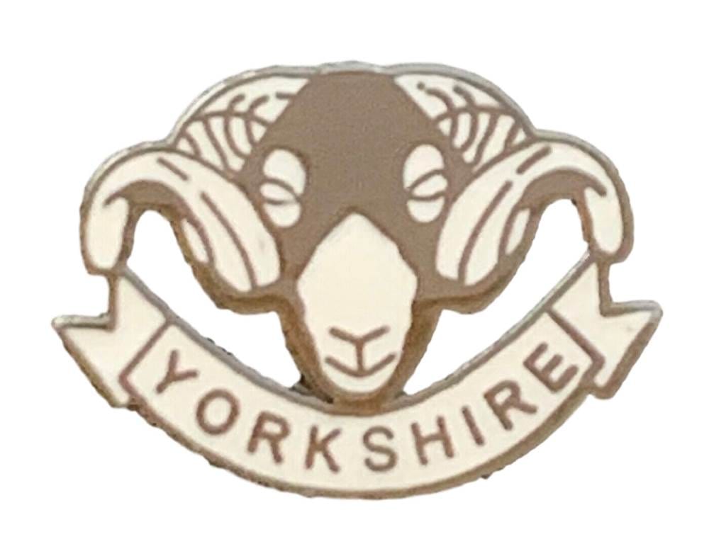 Yorkshire County Dales Ram quality enamel lapel pin badge T803 image 0