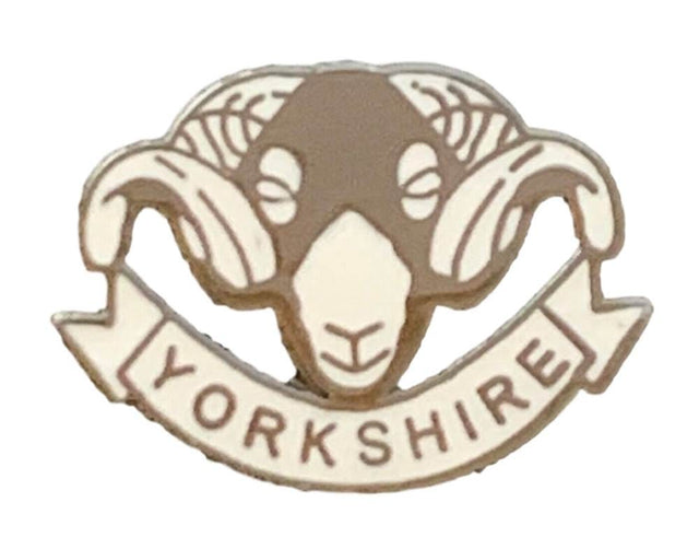 Yorkshire County Dales Ram quality enamel lapel pin badge T803 image 0