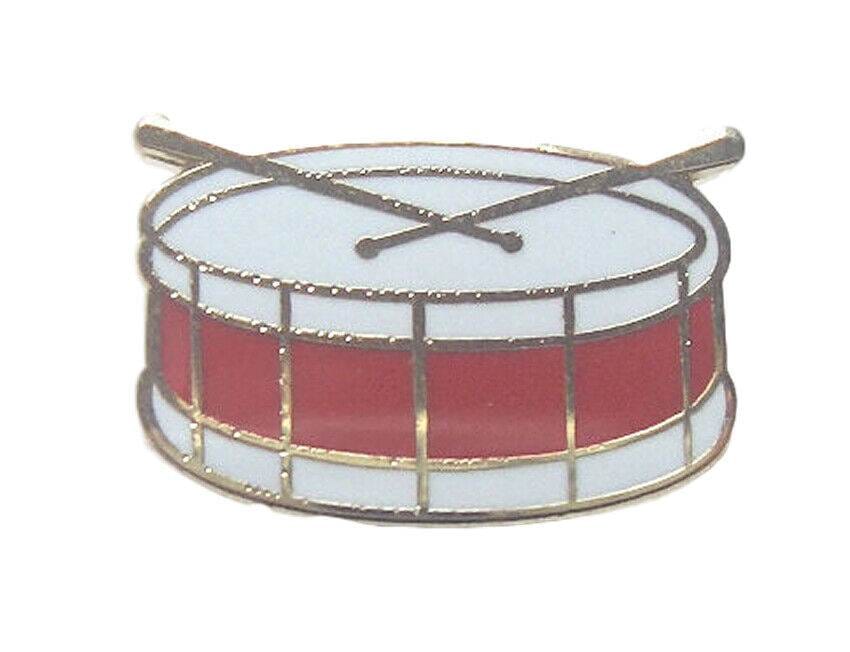 Music Drum Quality Enamel Lapel Pin Badge image 0