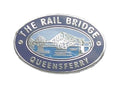 The Rail Bridge Queensferry Quality Enamel Lapel Pin Badge image 0