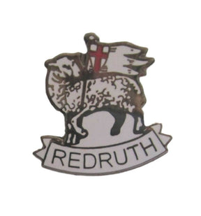 Redruth Quality Enamel Lapel Pin Badge image 0