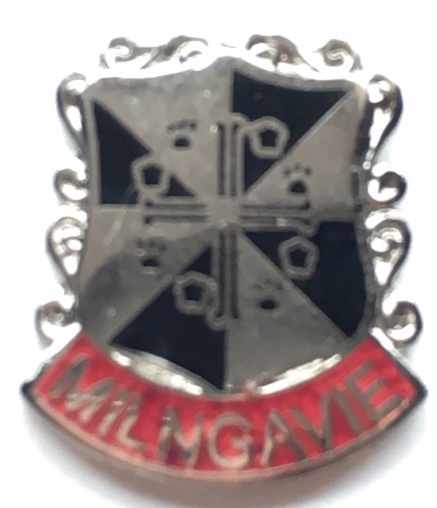 Milngavie Small Quality enamel lapel pin badge T189 image 0