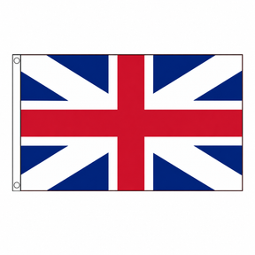 Jack and Admiral of the Fleet Flag – 5ft x 3ft centred on white background