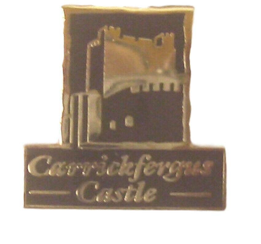 Carrick Fergus Castle Ireland Quality Enamel Lapel Pin Badge image 0
