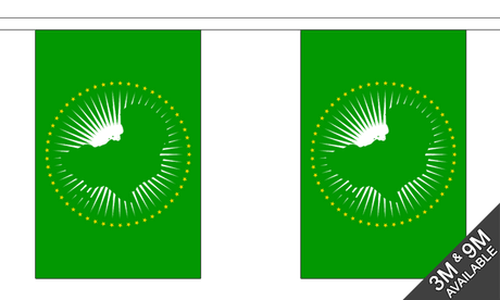 Flagmania African Union Bunting, 9 metre bunting