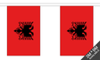 Flagmania Albania Bunting, 9 metre bunting