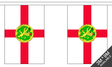 Alderney 3 metre bunting, 10 flags - Flagmania