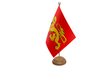 Flagmania Aquitaine wooden hand flags, 9x6 inch, pack of 12, no bases