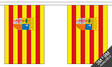 Aragon 3 metre bunting, 10 flags - Flagmania